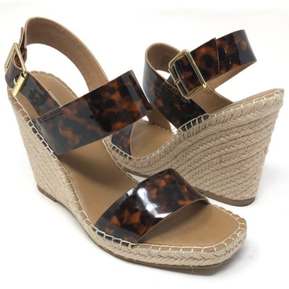 Steve Madden Uri Tortoise Print Espadrille - Picture 1 of 4